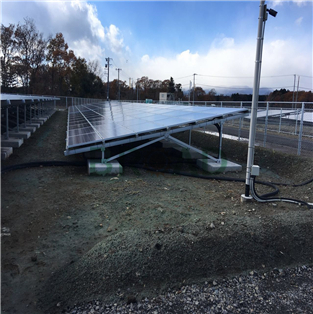 Ground pv mounting system