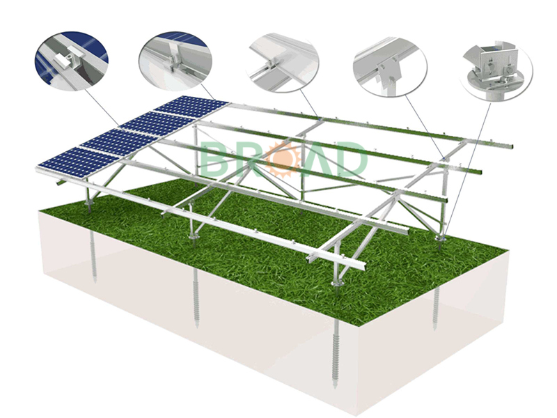 Adjustable solar mounting systems