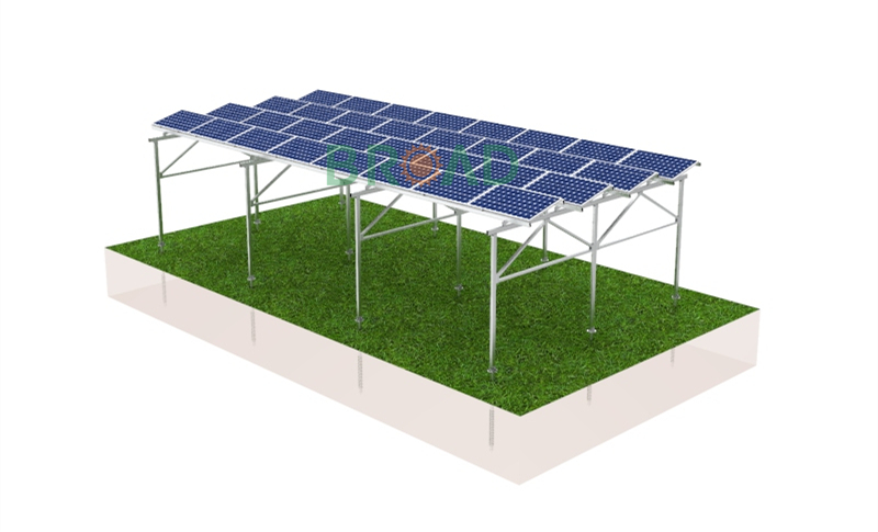 PV mounts for agriculture farming